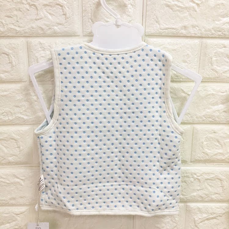 Nam và nữ 2018 xuân hè mới bông cotton vest vest quần áo em bé