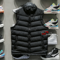 Li Ning running vest men 2019 winter new training stand collar warm sports casual waistcoat