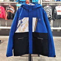 Li Ning Mens Great Boy Jacket 2021 Autumn Winter New Plus Suede Warm Detachable Three-in-one Wind Coat YWBR019