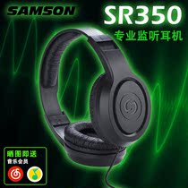 SAMSON SR350 fully enclosed monitoring headset headset anchor recording dedicated DJ mobile phone computer eating chicken