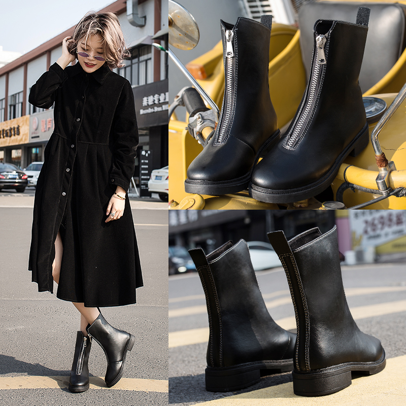 Bottes mi-saison femme en Caoutchouc - Ref 3250629 Image 4