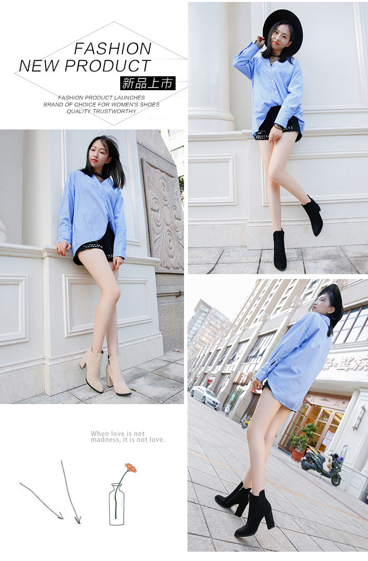 Bottes mi-saison femme en Caoutchouc - Ref 3250267 Image 14