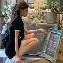 2021 Summer dress new light luxury womens gentle wind can salt sweet little first love summer dress