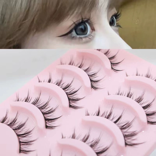 Накладные ресницы, сказочные плотные реалистичные завивающие комиксы для наращивания, косплей