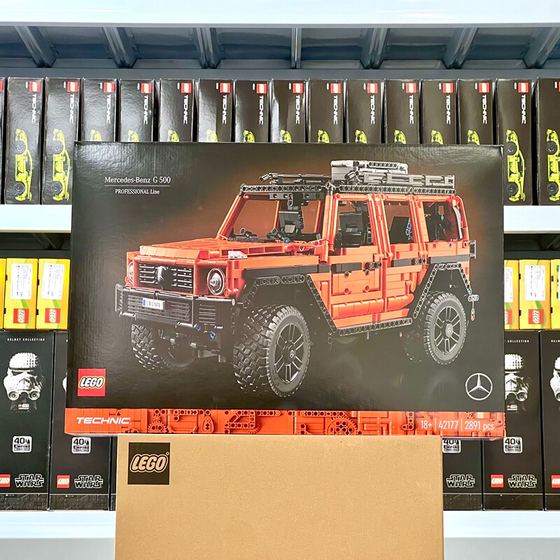Lego 42177 Mercedes-Benz G500 Off-Road Vehicle Mechanical Set Series Building Blocks for Boys and Girls