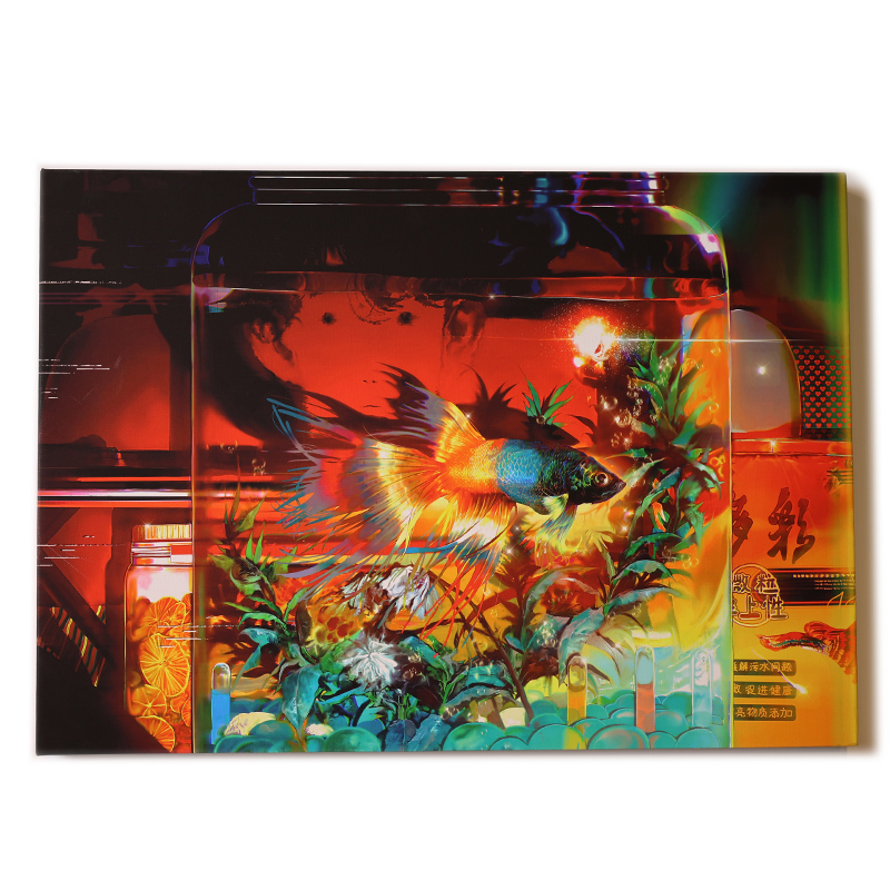 The Acheflame Head Limited Frame Painting Collection Number with a limit of 200 per paragraph) Spot on spot