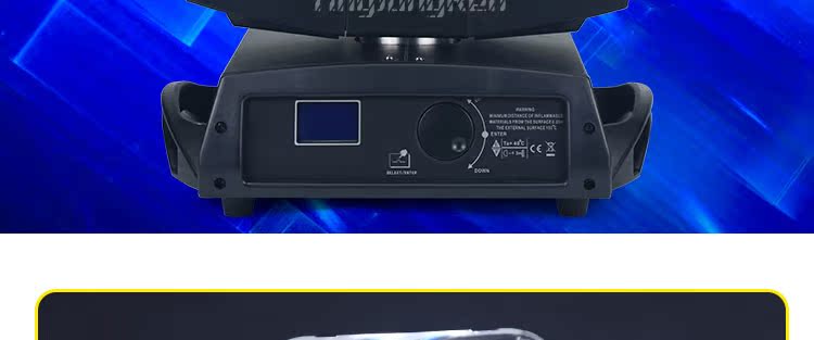 đèn led nháy xanh đỏ Mỹ lớn sân khấu thiết bị chiếu sáng 200W chùm ánh sáng 230w thanh ánh sáng di chuyển đầu mô hình đèn đám cưới hiển thị ánh sáng đèn led nháy theo âm thanh