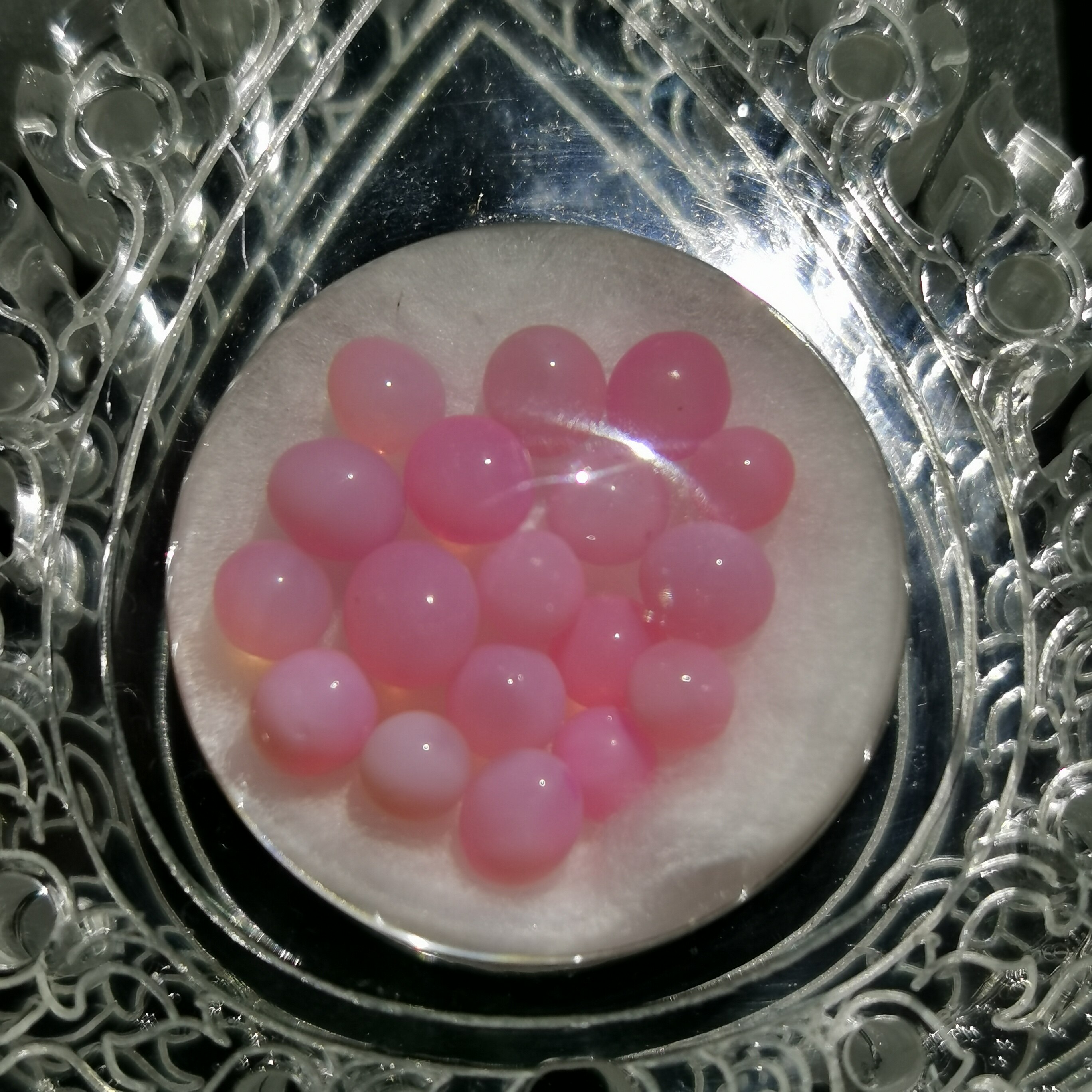 Sakyamuni Buddha Seven colorful Nauts are fortified for the Schleitättgäu box (subpink color) N2