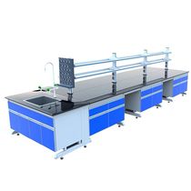 Full steel laboratory bench test room operating table test desk test table CCTV customized chemical ventilation cabinet