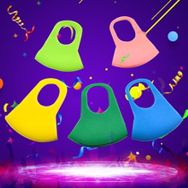 Fluorescent mask bar atmosphere hot props sponge breathable dust mask nightclub magic fluorescent green mask