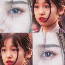 Buy one send a Runaway pupil Little thousands of the same new life Grey Mixed Blood Year Throwing Meteor Girl Big Small Diameter European And European Day Throwing