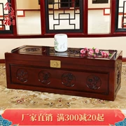 Cổ phong cách Trung Hoa thơm gỗ long não hộp thư pháp dày dày và sơn bộ sưu tập cổ hộp rắn gỗ lưu trữ vali cưới - Cái hộp