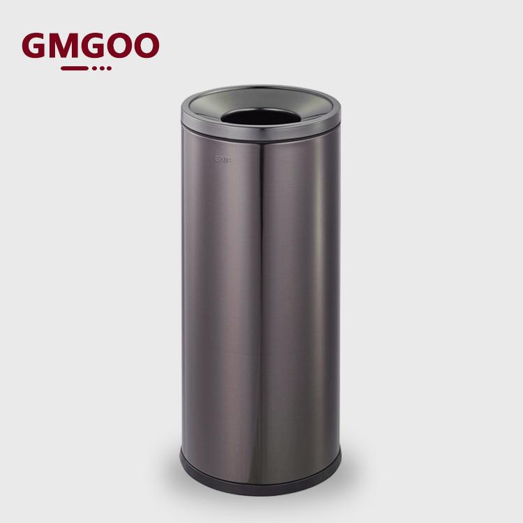 Large Trash Can, Large Capacity, Commercial Use, Suitable for Milk Tea Shops, Shopping Malls, Restrooms, Hotels, Elevator Entrances, Round Stainless Steel Swing Lid Large Trash Can, Large Capacity, Commercial Use, Suitable for Milk Tea Shops, Shopping Malls, Restrooms, Hotels, Elevator Entrances, Round Stainless Steel Swing Lid