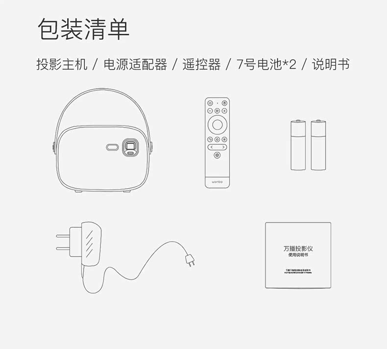 万 Máy chiếu S5 gia đình HD nhỏ gắn tường di động wifi máy chiếu siêu nhỏ 1080P máy tính điện thoại di động không dây Android 4K rạp hát tại nhà thông minh cầm tay mini không màn hình TV - Máy chiếu
