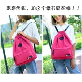 Спортивный универсальный школьный рюкзак для отдыха подходит для мужчин и женщин, сумка для путешествий, водоотталкивающий мешочек, на шнурках