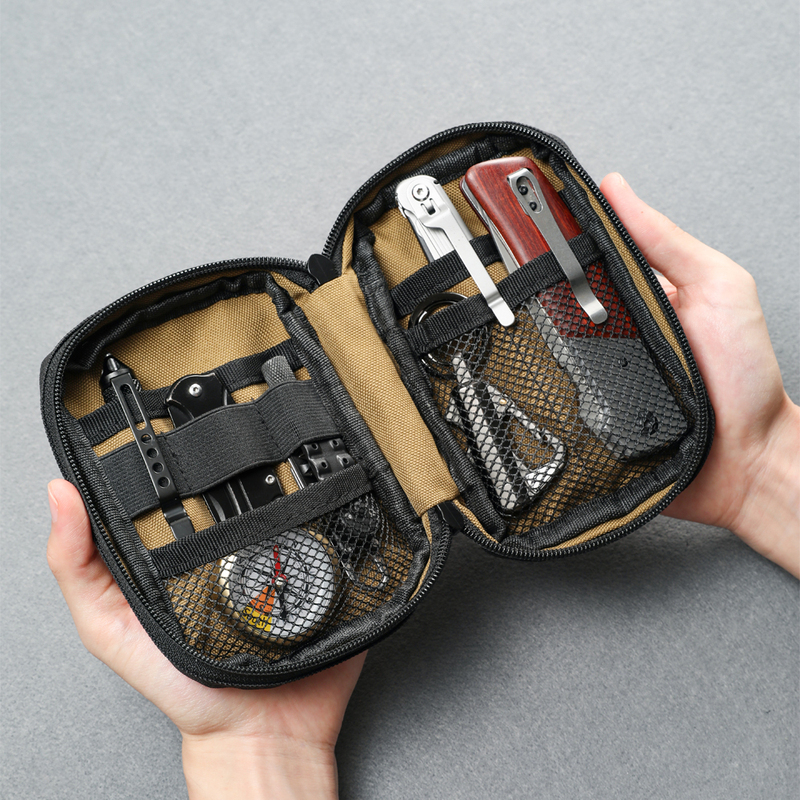 New Multifunctional Mini Storage Bag, Portable Outdoor Edc Tool Bag, Waterproof Multi-Purpose Digital Organizer Bag for Men