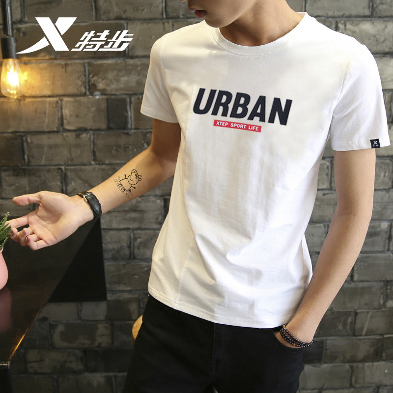 Testep short sleeve T-shirt male summer new sportswear T-shirt men breathable round collar blouses for casual men's half sleeves
