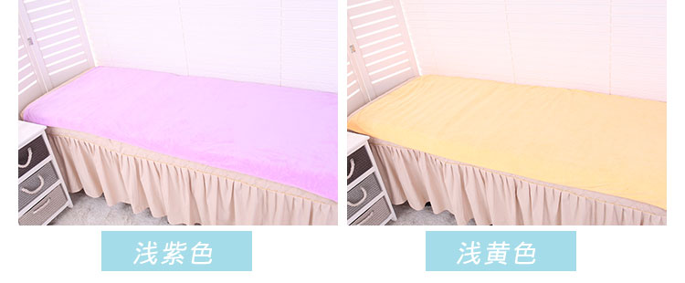 Thẩm mỹ viện thẩm mỹ cung cấp lanh mà không rụng tóc vật lý trị liệu cửa hàng massage giường chuyên dụng với khăn lớn ra trải nệm