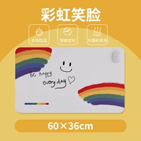 Среднее умное время модели 60*36 Rainbow Smiley Lace