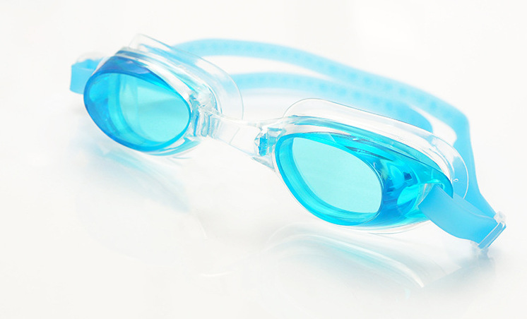 Kính bơi HD phẳng bơi không thấm nước Kính bơi Unisex Kính râm màu tinh khiết - Goggles kính bơi nữ