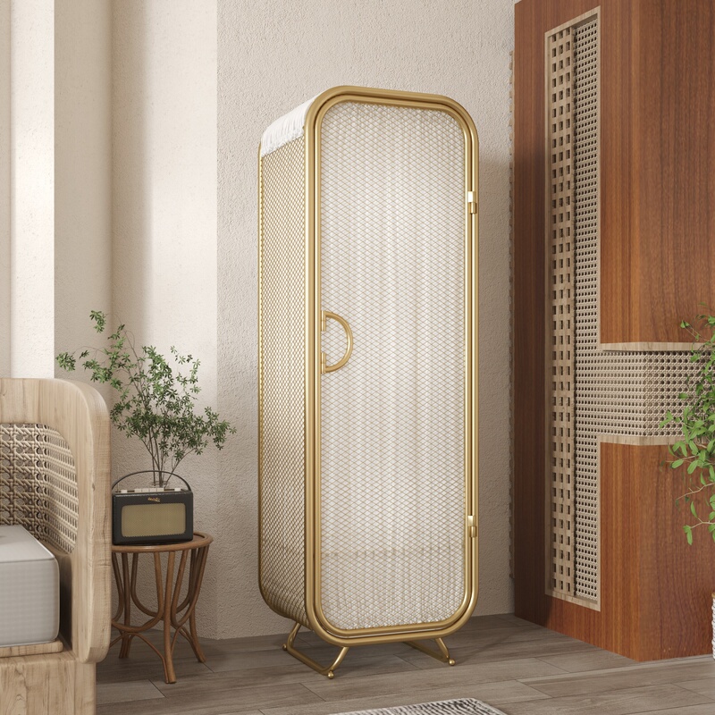 ins Light Luxury Children's Girls' Eco-Friendly Wrought Iron Decorative Cabinet for Bedroom and Living Room, Corner Bedside Small Hanging Wardrobe ins Light Luxury Children's Girls' Eco-Friendly Wrought Iron Decorative Cabinet for Bedroom and Living Room, Corner Bedside Small Hanging Wardrobe