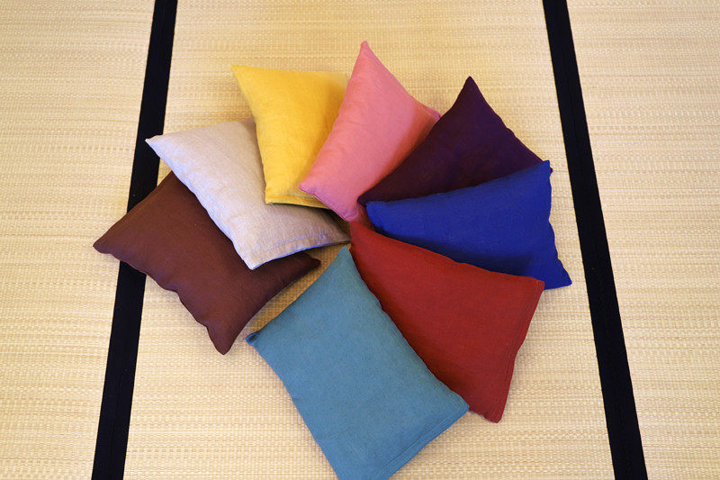 (Travel pad)Rafting finger moon linen pad Hand pad Multi-color optional cushion