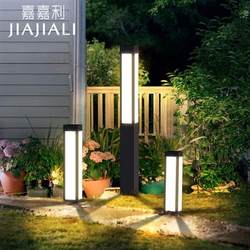 Jiajiali Solar Light Outdoor Garden Light Waterproof Villa Garden Lawn Light Connected Simple Modern Garden