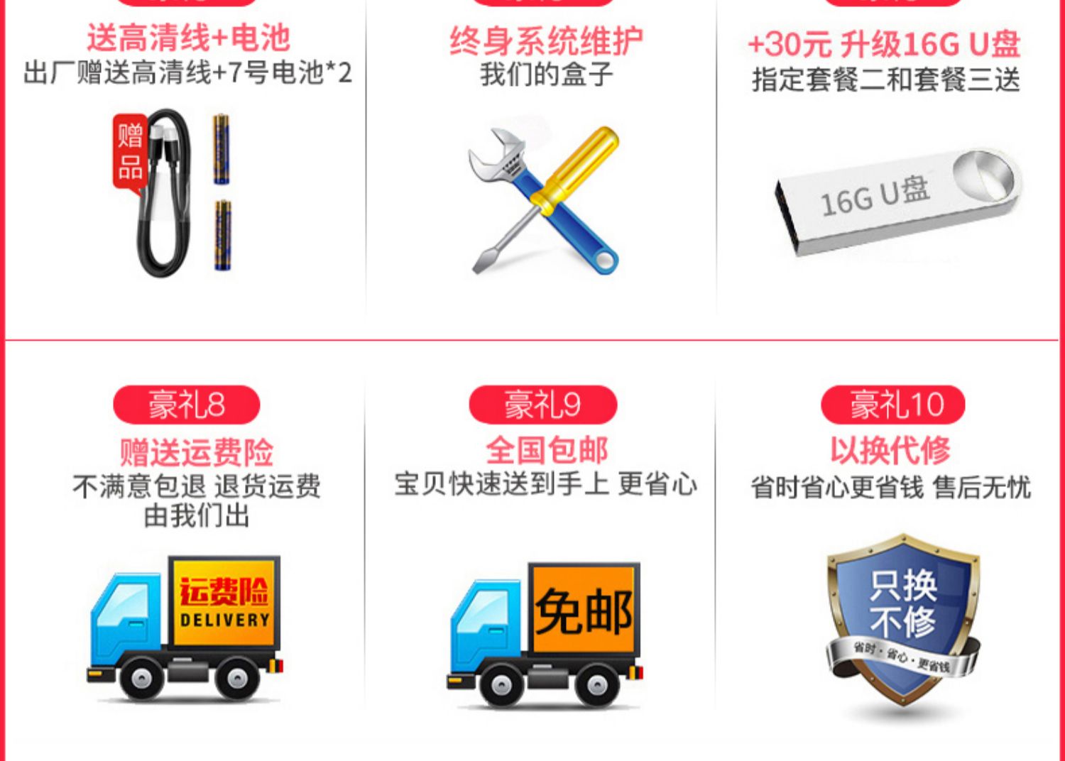 Tmall hộp ma thuật M18A Mạng thoại thông minh set-top box Magic box - Trình phát TV thông minh wifi di động