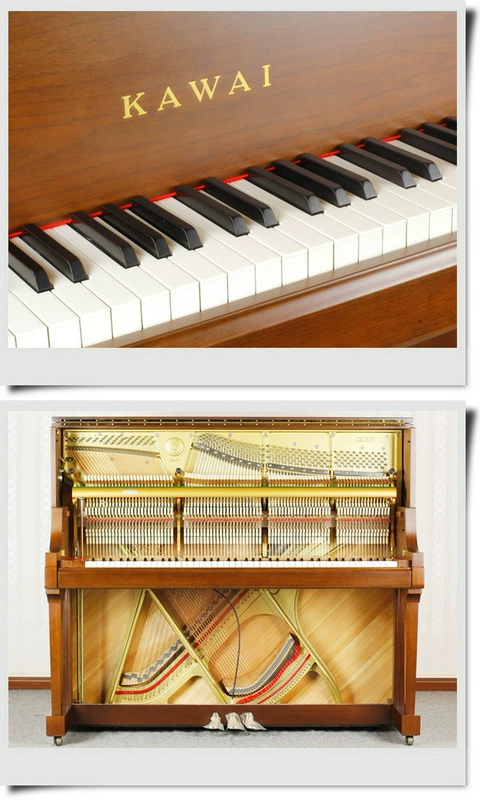 Nhật Bản nhập khẩu trẻ em người lớn gia đình cao cấp giá rẻ đàn piano thẳng đứng kawai dễ thương Ki80W - dương cầm