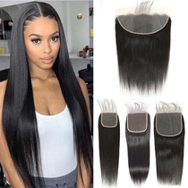 4X4 5X5 6X6 Closures Only 13X4 Frontal Only HD Transparent L