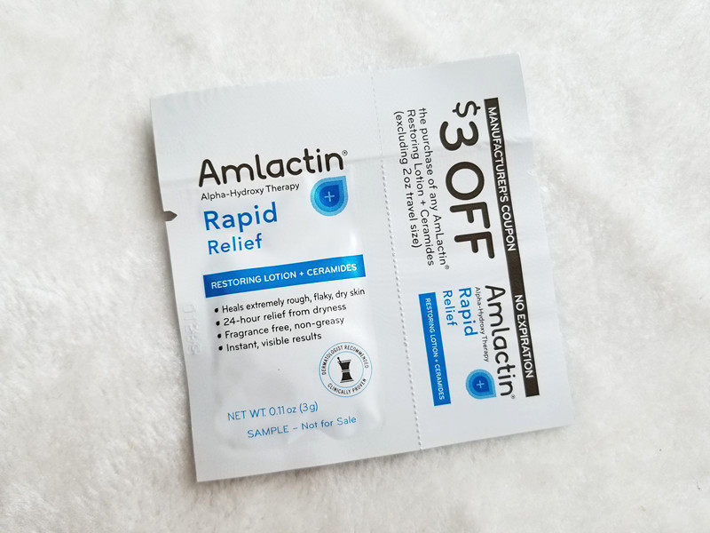 Amlactin Rapid Relief Restoring Ceramides Ceramide Restoring Lotion 3g