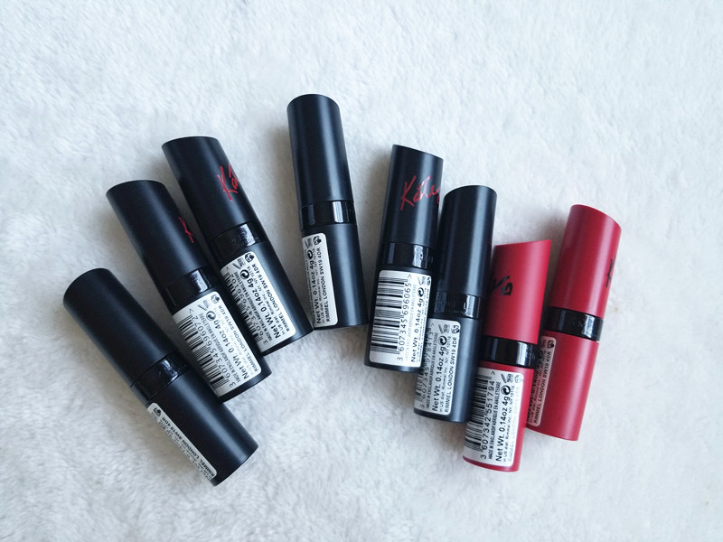 Clear blemish special RIMMEL Remystery Kate Moss joint lipstick lipstick lipstick red tube matt black tube