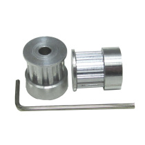 XL type synchronous wheel aluminum alloy transmission wheel 20 teeth synchronous belt 10mm wide synchronous wheel drive belt model accessory