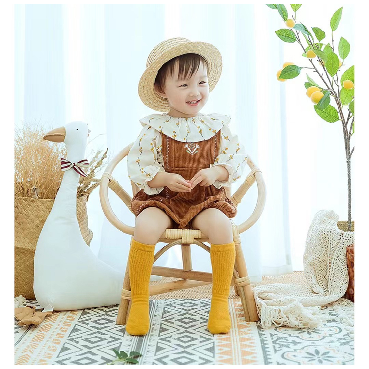 NIS Wind Children Photography Props Photo Gallery Supplies Baby Photo Swing with lemon branches Cane Chair Flow rug