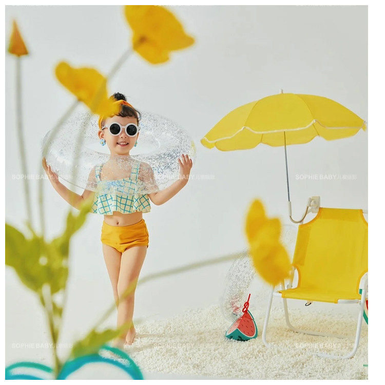 Children's diving goggles swimming beach chair children's location photography props baby photo glasses fashion outdoor shooting props