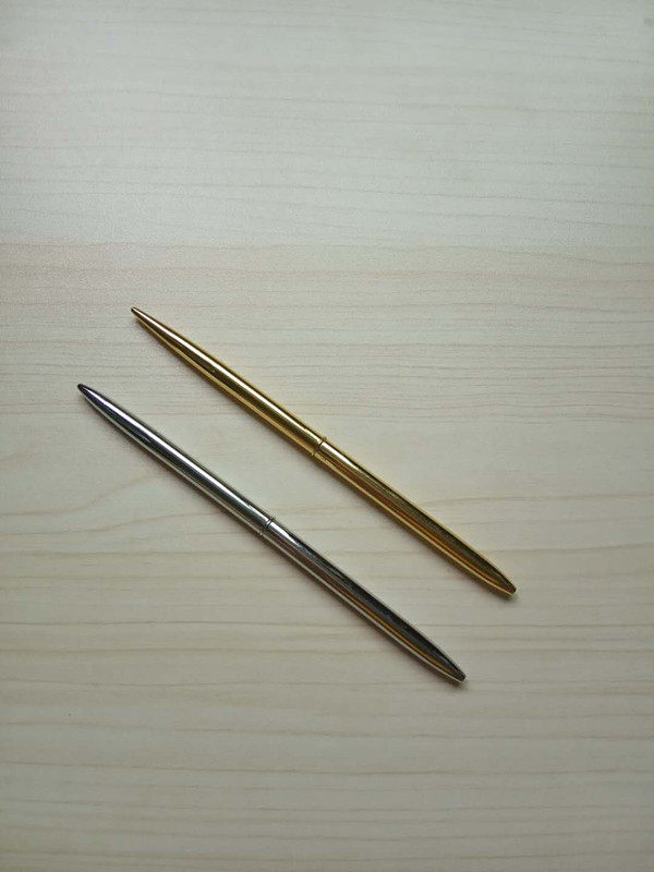 Creative Swivel Metal Ballpoint Ballpoint Gilded Silver-coated Slim Hotel Table Pens Advertising Gift Pens 0912
