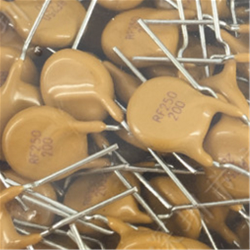 Import Tyco Tyco Straight inserts PPTC self-recovery fuse TRF250-200 250V 0 2A 200MA