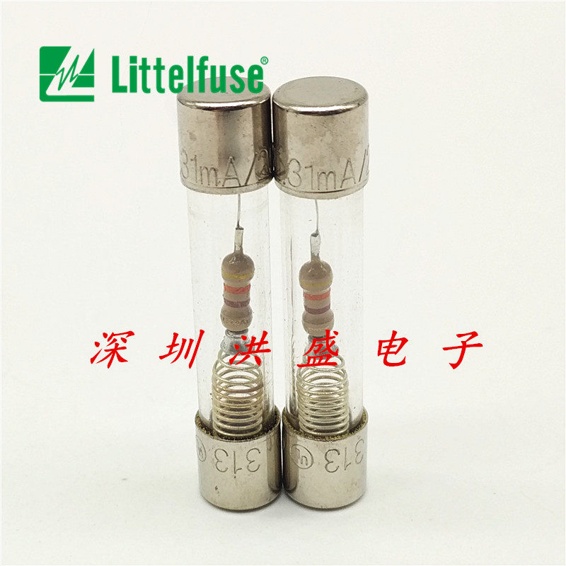 0313 031MXP US Liter 6 * 32 glass fuse tube 313 31mA 0031 A 250V time-lapse