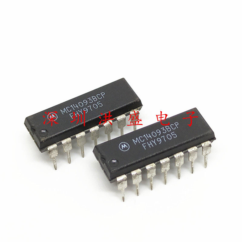 Motorola Motorola imported new original MC14093BCP MC14093 DIP-14 in-line