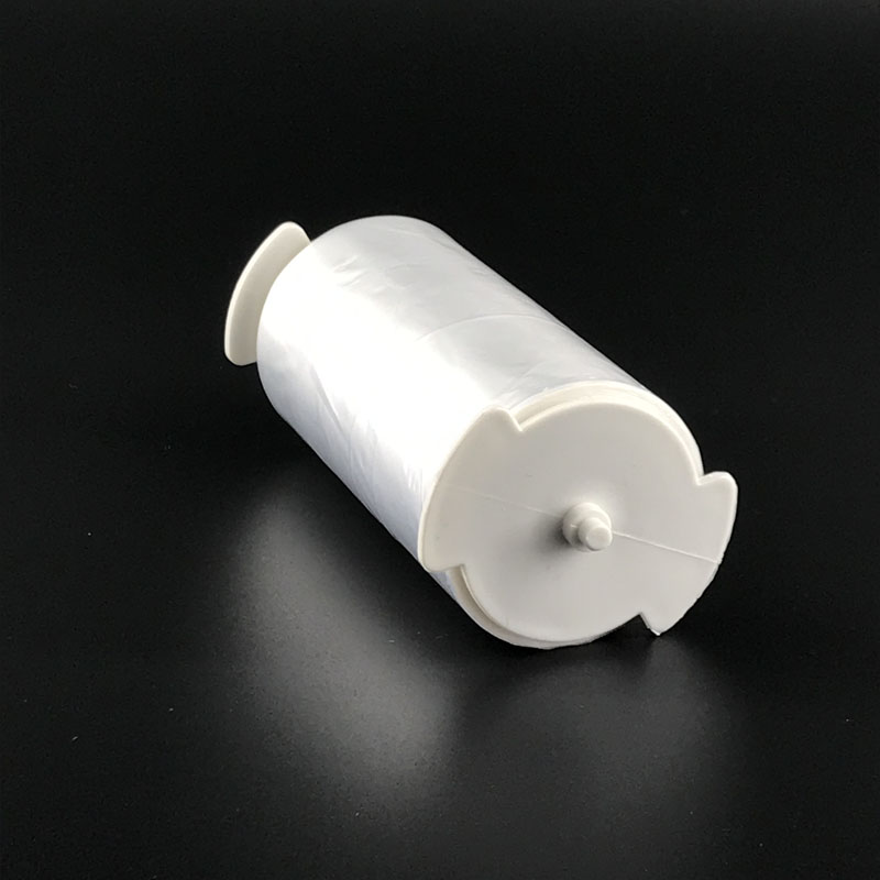 Clean Care Home Disposable Toilet Cover Sanitary Roll Bar Blue Drill Transfer Automatic Change Sleeve Toilet Cover Transfer Pad One Roll