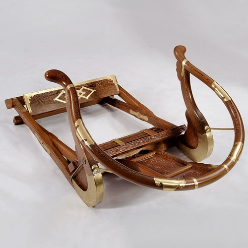 聚航 Мебель из красного дерева все куриные крылышки, твердое дерево, стул Единорога Классический китайский стул, кресло складного стула для гостей