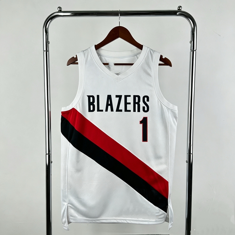 2026 Season Trail Blazers No. 1 Ja Morant Jersey City Version Basketball Uniform Fan Version 2026 Season Trail Blazers No. 1 Ja Morant Jersey City Version Basketball Uniform Fan Version