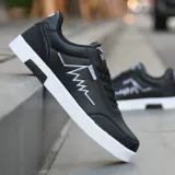 Универсальная утепленная белая обувь, мужские трендовые зимние кроссовки, туфли для отдыха, 2020, в корейском стиле