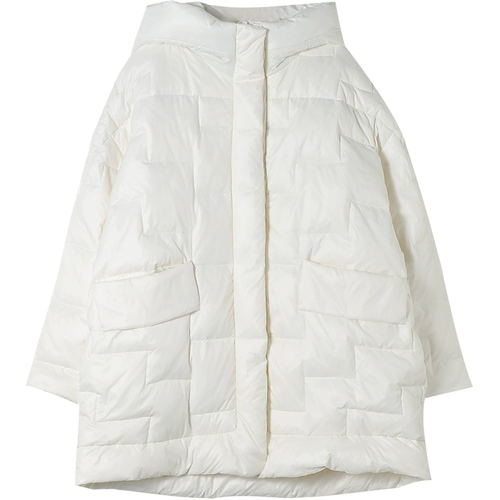 Легкий и тонкий черный длинный пуховик, бархатная куртка, средней длины, увеличенная толщина, утиный пух