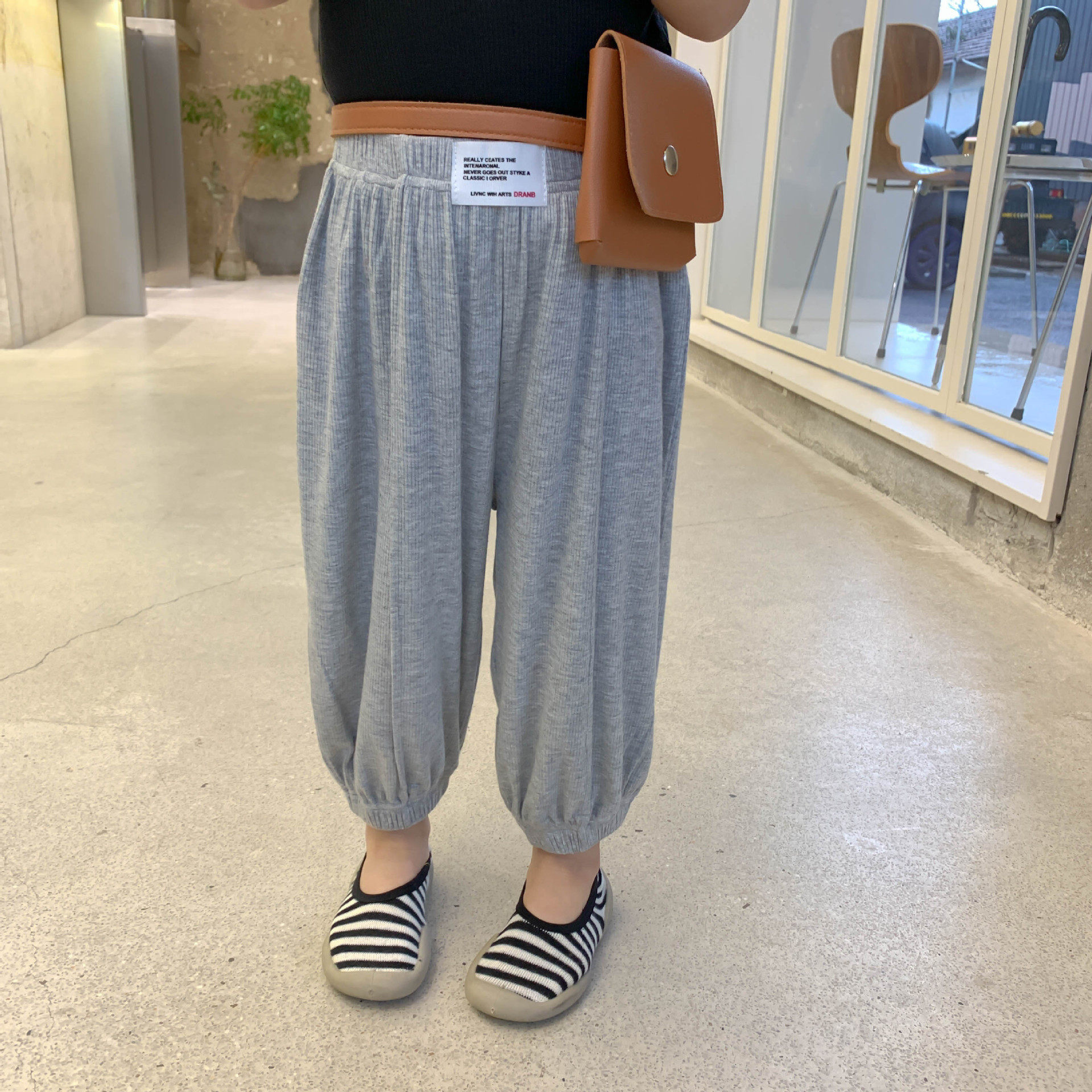 Children's summer clothes comfortable and soft modal mosquito-proof pants boys and girls baby loose bloomers home pants grandma pants