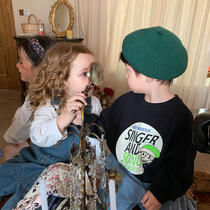 2021 autumn new products childrens baby cartoon printing sweater boys loose pullovers trendy girls long-sleeved tops