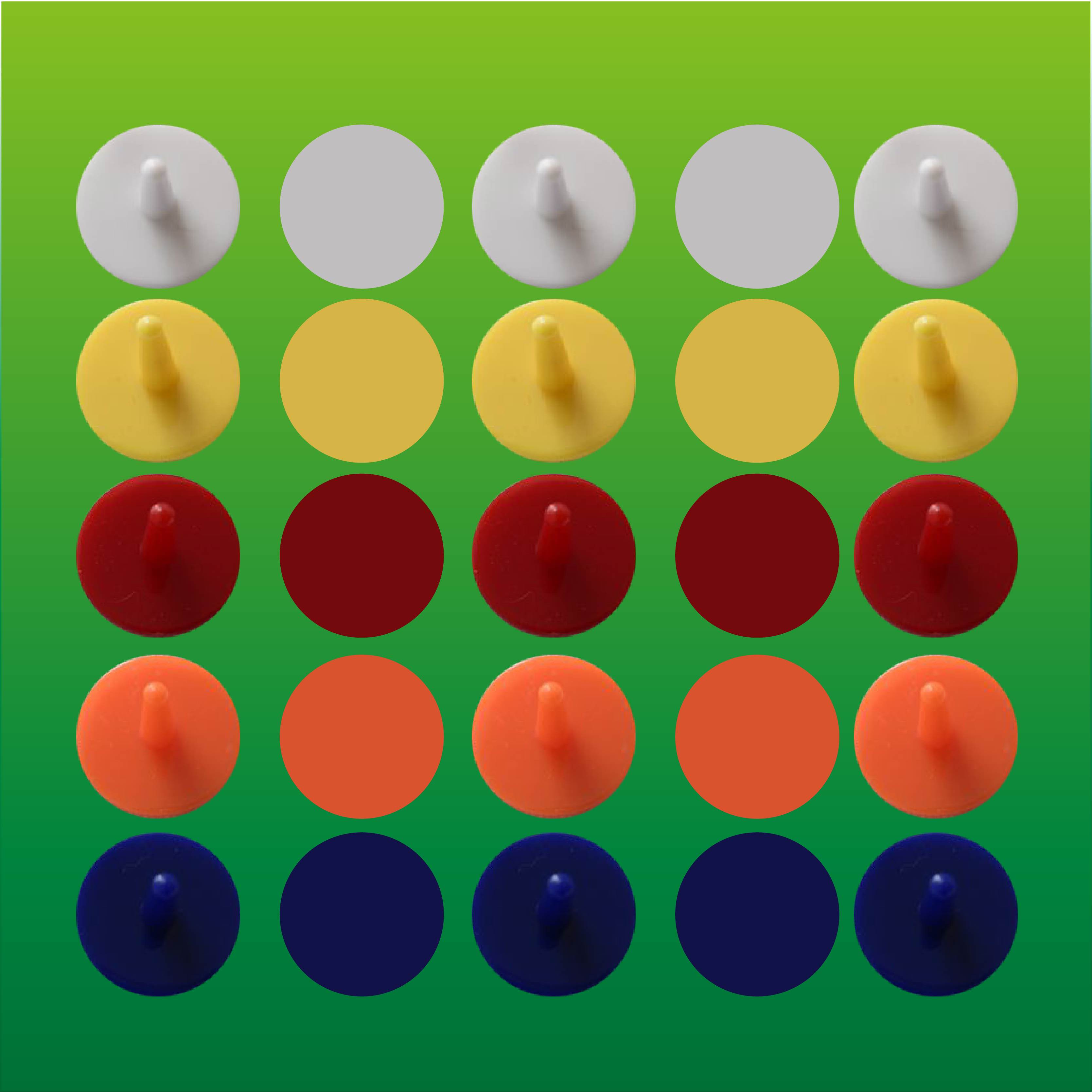 Golf Mark Mark Mark Mark Red Yellow Blue White Orange Black Multicolor Mark Ball Fall Point Course Supplies