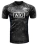 2017-18 New Zealand All Black Team Maori Football Quần áo tất cả người da đen Maori áo bóng bầu dục - bóng bầu dục găng tay chơi bóng bầu dục