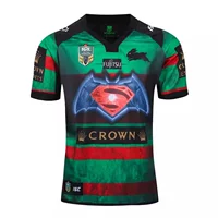 Phiên bản kỷ niệm năm 2018 Thỏ mặc bóng đá Nam Sydney Jersey South Sydney Rugby Jersey - bóng bầu dục găng tay bóng bầu dục