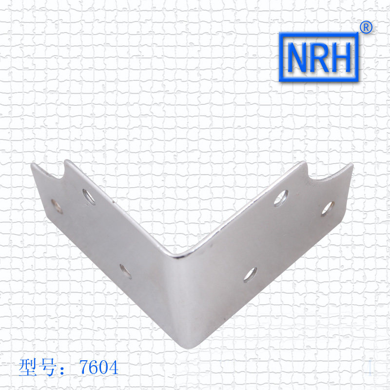 Wooden Case Leather Case Aluminum Box L Type Right Angle Wrapping Air Box Two Sides L Type Corner Yard Fixed Connecting Piece Luggage Accessories